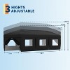 GustoWave Portable Outdoor 10x30 Ft Pop Up Canopy with 8 Sidewalls for camping - 3 of 4