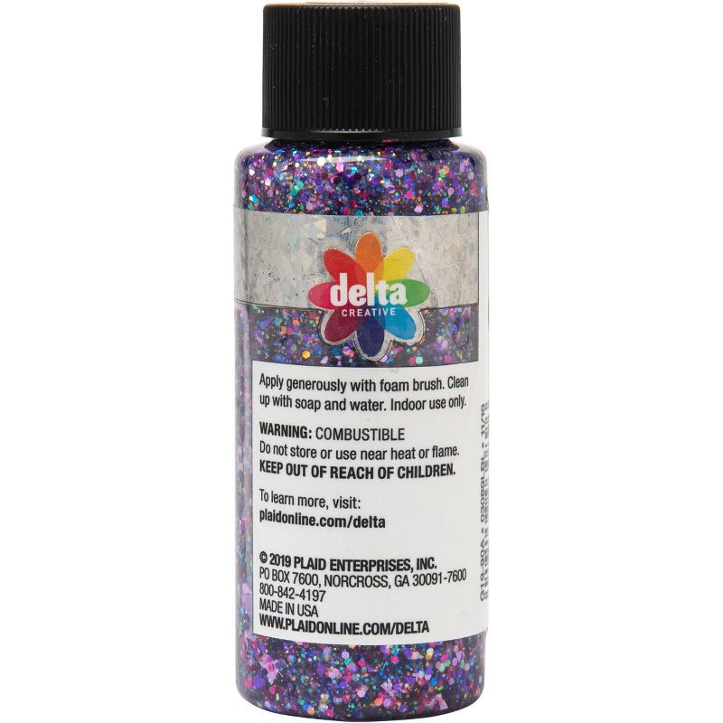 Delta Ceramcoat Glitter Explosion Acrylic Paint (2oz), 3 of 11