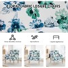 EROMMY High Back Floral Accent Chair for Living Room,Upholstered Wingback Chair w/Pillow, Comfy Armchair w/Wooden Legs - 3 of 4