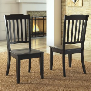 South Hill Slat Back Dining Chair 2 in Set - Inspire Q® - 1 of 3