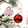 COZONY 16-Piece Shatterproof Christmas Ball Ornaments with Lanyard - 3 of 4