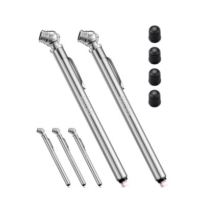 AstroAI Pencil Tire Pressure Gauge (10-75PSI, ±2% Span) Stainless Steel