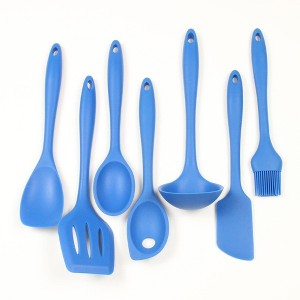 Chef Craft 7 Piece Premium Silicone Kitchen Tool and Utensil Set - 1 of 4
