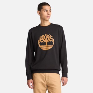 Timberland Men's Northwood Tree Logo Loopback Crew Neck Sweatshirt - 1 of 3