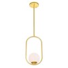 CWI Lighting Celeste 1 Light Mini Pendant With Medallion Gold Finish - 2 of 4