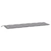 vidaXL Garden Bench Cushion Gray Oxford fabric (100% polyester) - 2 of 4
