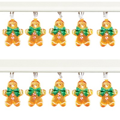 Gingerbread Multicolor LED Outdoor Holiday String Lights