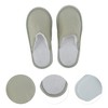 Unique Bargains Closed-Toe Disposable Hotel Slippers 1 Pair - 3 of 4