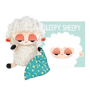 MerryMakers, Inc Sleepy Sheepy Plush And Hardcover Book Set - 1 of 3