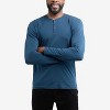 X RAY Men's V-Neck & Henley Long Sleeve T-Shirt - 4 of 4