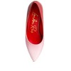 Harlow Metallic Accent Block Heel Women Pumps - 4 of 4