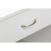 American Furniture Classics,One Drawer White Nightstand - 2 of 4