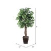 Vickerman Artificial Ficus Executive Potted Tree - 4 of 4