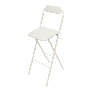 YIYIBYUS Foldable Bar Chair, Tall Folding Chair, Portable Folding Stool - 1 of 4