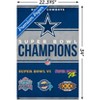 Trends International NFL Dallas Cowboys - Champions 23 Unframed Wall Poster Prints - image 3 of 4