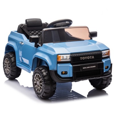 TopComfy Baby Walkers Kids Ride On Car With Parents Kids Toy Kids Gift Outdoor Play Four Wheel Suspension for Kids, Blue, 35.83"*20.08"*11.22"