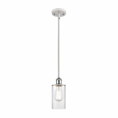 Clymer - 1 Light Mini Pendant In Art Deco Style-10 Inches Tall and 3.88 Inches Wide