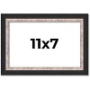 PosterPalooza | Photo Size Simple Silver Picture Frame - UV Acrylic, Foam Board Backing, Hanging Hardware - 2 of 4