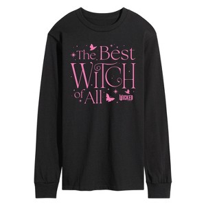Men's - Wicked - Best Witch Of All Long Sleeve Graphic T-Shirt - 1 of 3