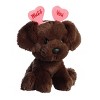 Aurora Small Wuff You Chocolate Lab Love On The Mind Heartwarming Stuffed Animal 6" - 2 of 4