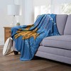 Warner Bros. Scooby-Doo Monsters Oh My Silk Touch Throw Blanket 50x60 Inches - 2 of 4