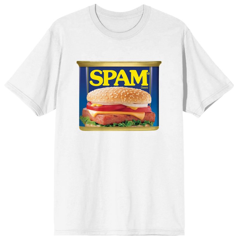 Spam Classic Can Men's White T-shirt, 1 of 2