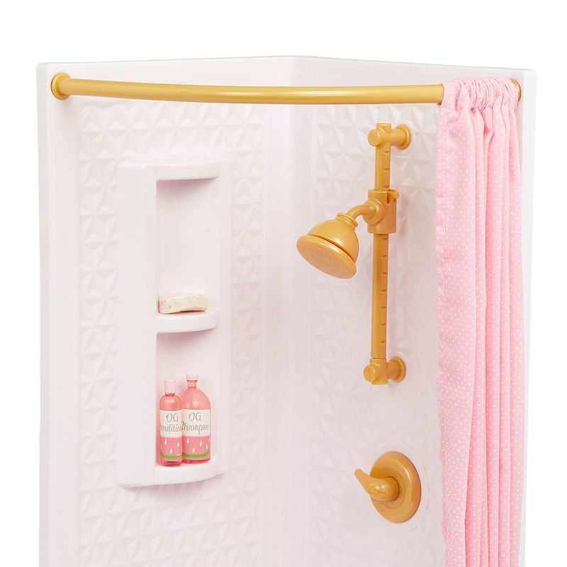 Our Generation Sweet Bathroom Accessory Set for 18&#34; Dolls, 6 of 13