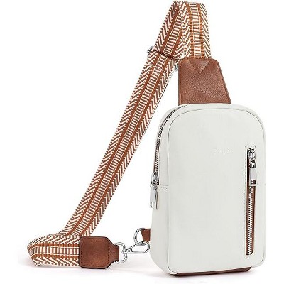 CLUCI Small Sling Bag for Women Vegan Leather Crossbody Chest Bags Trendy, Women's Fanny Pack