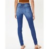 Women's Mid Rise Distressed Super Skinny Jean - KanCan - 2 of 3