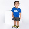 The Juniper Shop Varsity Sunset Chaser Toddler Short Sleeve Tee - 4T - Royal - 3 of 4