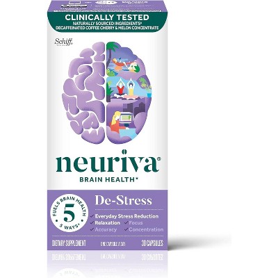 Schiff Neuriva Brain Performance De-Stress Cap 30Ct