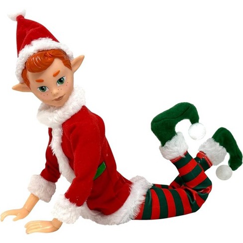 The Original Elf Christmas Dolls 12 Christmas Elf Doll Toy Elf for Kids or Decor Mini Toy Elf Dolls for Christmas C