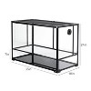 REPTI ZOO 2 In 1 Tempered Glass Terrarium-36 x 18 x 24 Inches - 4 of 4