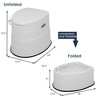 Karl Home | 1.3 GPF Round One-Piece Toilet (Seat Included) - 2 of 4