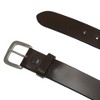 CTM Men's Leather Removable Buckle Belts (Pack of 2) - 2 of 4