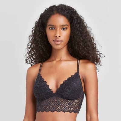 target black bralette