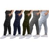Blue Ice Women's Loose Fit Fleece Jogger Sweatpants with Velcro Cargo Pockets-3 Pack - 4 of 4