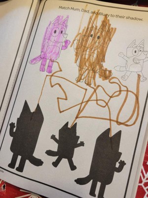 Crayola 96pg Bluey Coloring Book : Target