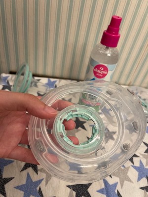 Dapple Baby - An easier way to clean your pump, at home and on the go.  Introducing Dapple Baby 30ct Breast Pump Wipes and Pump & Accessory  Cleaner. No rinsing required, simply