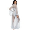 Veil Tulle Ruffle Peignoir Robe - 2 of 3
