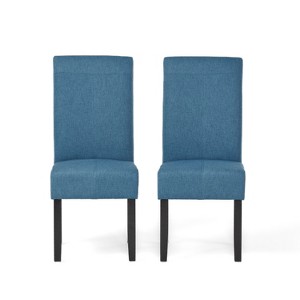 NicBex 2-piece Set Dining Chair Modern Upholstered Fabric Kitchen Armless Chair with High Backrest - 1 of 4
