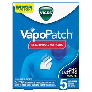 Vicks VapoPatch Adult Patches - Menthol - 5ct - 1 of 4