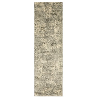 Oriental Weavers Astor 1806Q Beige/ Grey Indoor Area Rug - 2'3" x 7'6"