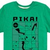 Boys' - Pokémon - Pika Pikachu Grid Short Sleeve Graphic T-Shirt - 2 of 4