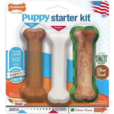 Nylabone Puppy Starter Kit Toy