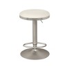 Meridian Furniture,Brody White Vegan Leather Adjustable Stool - 2 of 4