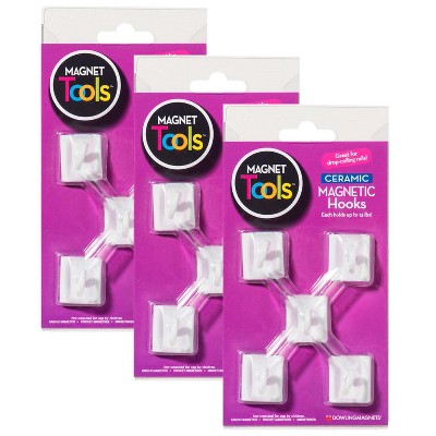 Self-Sticking Hook 'N Loop Dots 5/8, White, 10 Sets Per Pack, 12 Packs