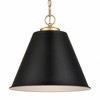 Elk Home Vellus 1 - Light Pendant in  Matte Black - 2 of 3