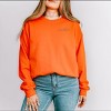 Embroidered Thanksgiving Icons - Women's Graphic Sweatshirt - 3 of 4