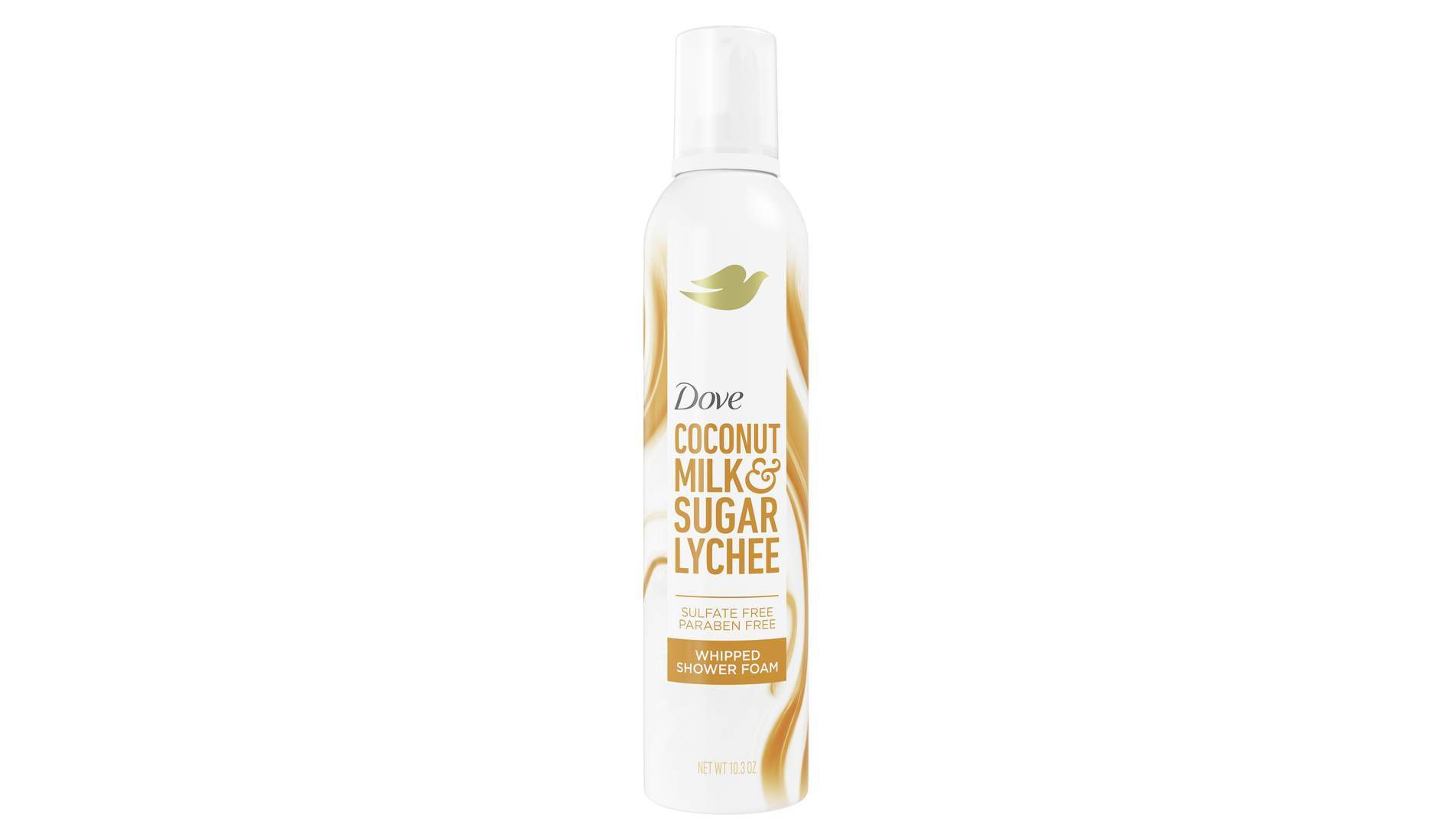 Dove Beauty Whipped Shower Foam - Coconut Milk & Sugar Lychee - 10.3oz